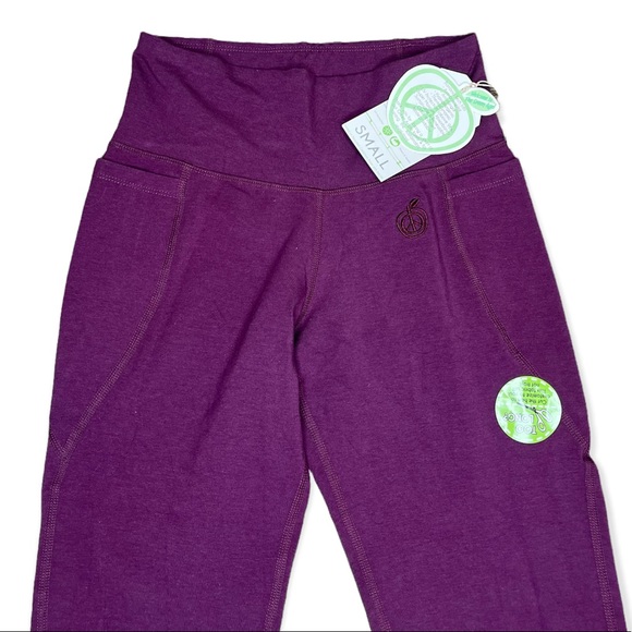 Green apple yoga flare legging pants - Picture 5 of 6